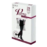 Veera For Man, calcetines de hombre, 70 DEN, negros, talla 3/L (43-45)