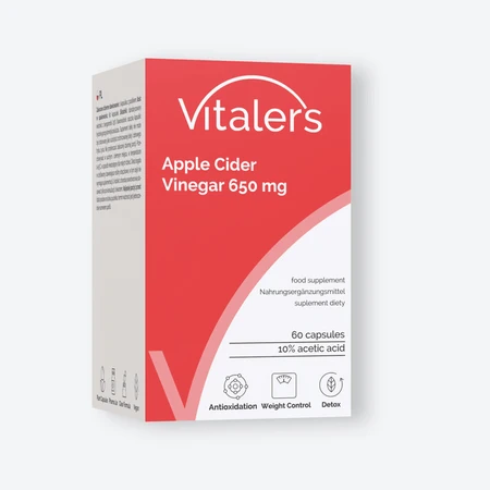 Vitalers Apple Cider 650 mg, kapsułki., 60 szt.: ceny i cechy