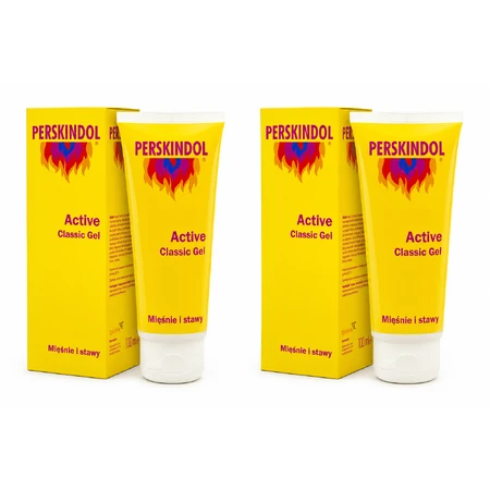 Perskindol Active Classic Gel, gel voor spieren en gewrichten, 2x200 ml