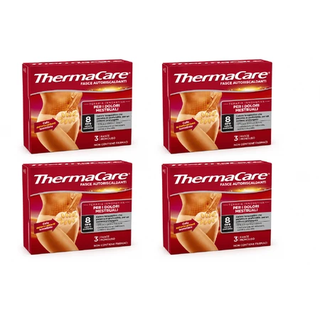 Thermacare Autoriscalad Verband voor Menstruatiepijn 4x3 Stuks