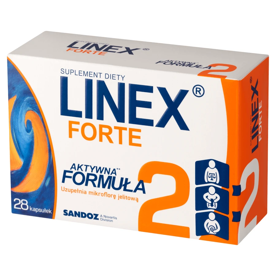 Linex Forte, 4x28 capsules, Sandoz