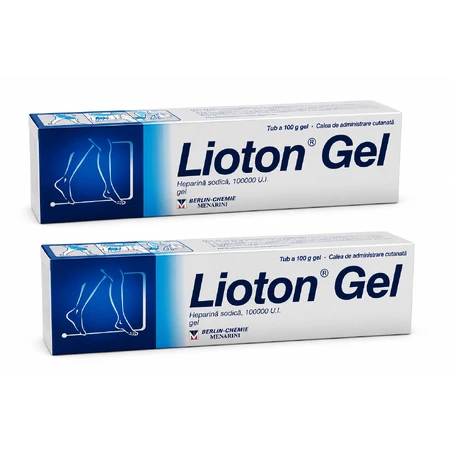 Lioton Gel, 2 x 100 g, Menarini