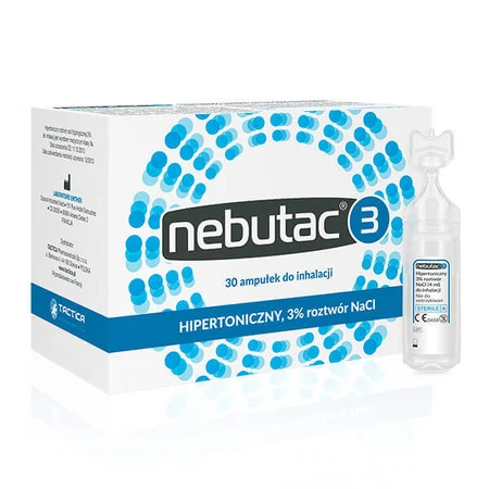 Nebutac 3, inhalatieoplossing, 3%, 120 flacons van 4 ml.
