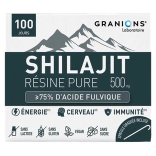 Granions Reines Shilajit-Harz 500 mg 50 g