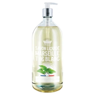 Les Petits Bains de Provence Marseille-zeep met witte thee, 1 L