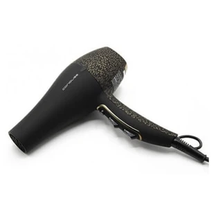 Corioliss Flow Black Gold Leopard Soft Touch Haartrockner
