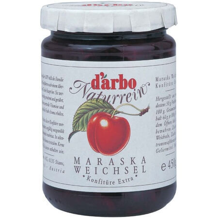 Confiture de cerises, 450 g, Darbo