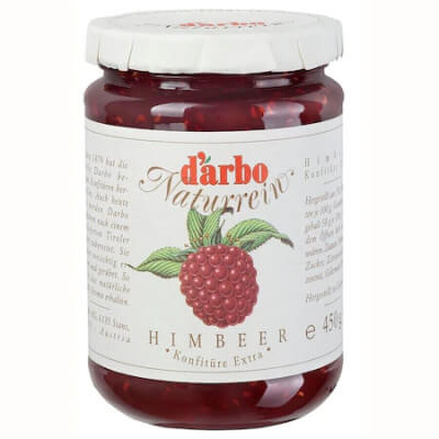 Himbeerkonfitüre, 450 g, Darbo