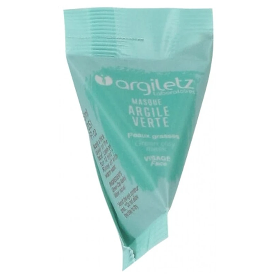 Mascarilla de arcilla verde Argiletz para piel grasa, 15 ml