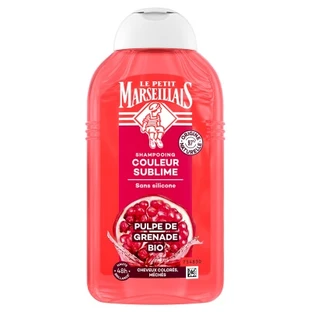 Le Petit Marseillais Șampon Couleur Sublime cu pulpă de rodie bio, 250 ml