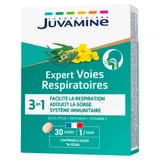 Juvamine Expert 3 en 1 para el sistema respiratorio, 30 pastillas