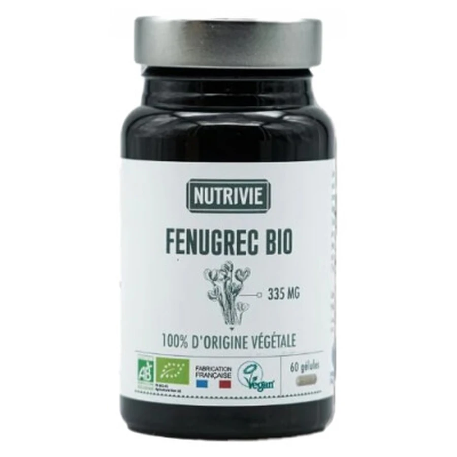 Fenogreco ecológico de Nutrivie, 60 cápsulas