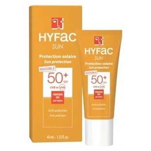 Hyfac Protector solar invisible SPF 50+ 40 ml