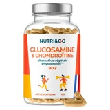 Nutri&Co Glucosamina y condroitina, 90 cápsulas