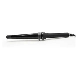 Corioliss Glamour Wand Digital zwarte krultang met soft-touch-afwerking
