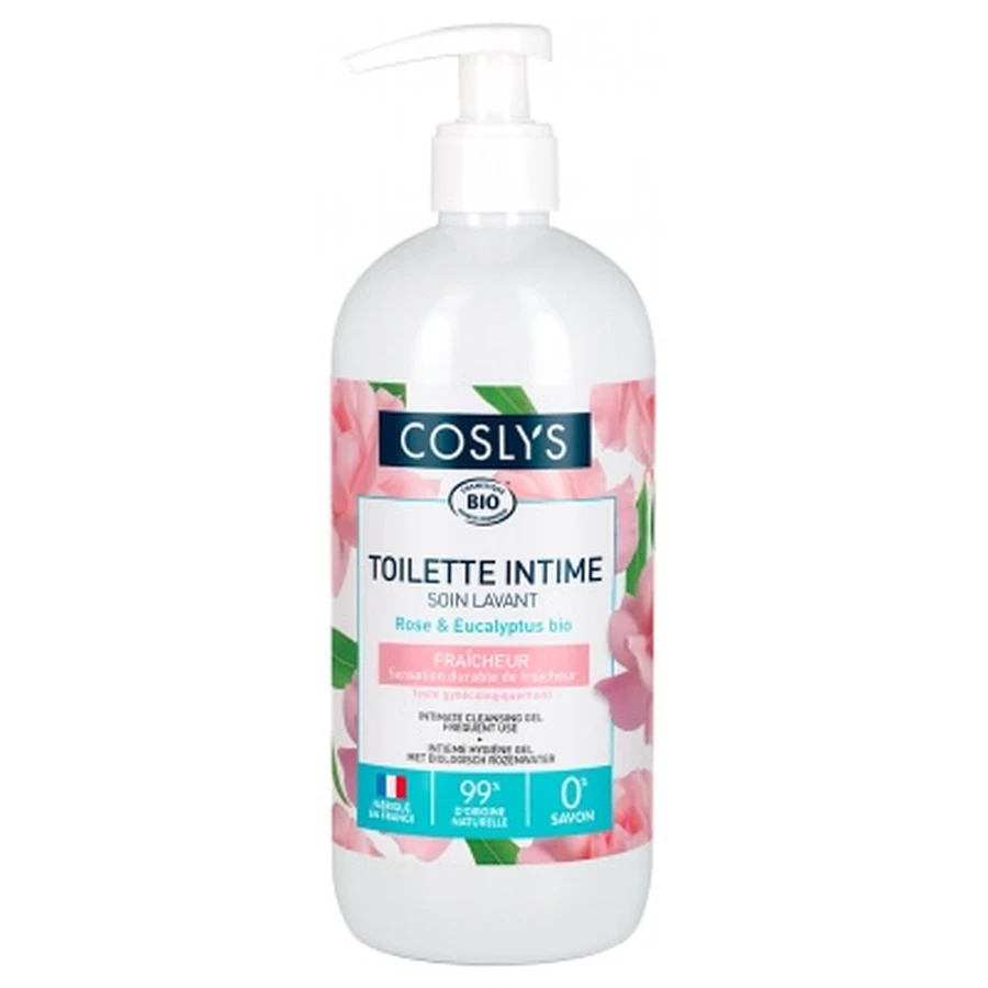 Coslys – organiczny żel do higieny intymnej z różą i eukaliptusem, 500 ml: ceny i cechy
