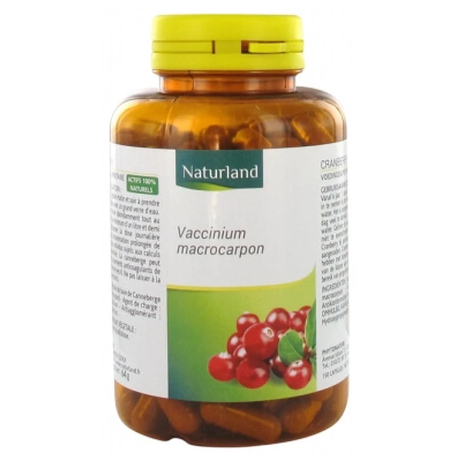 Naturland Cranberry 150 vegetarische capsules