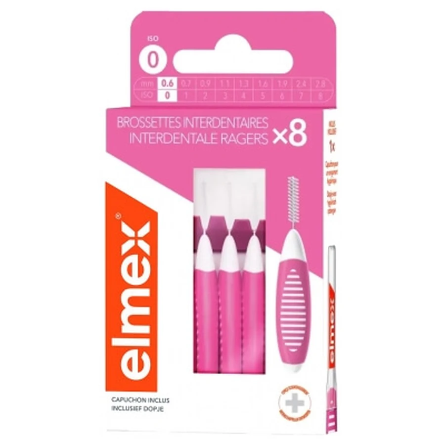 Elmex 8 interdentale borsteltjes