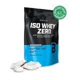 BioTech USA Iso Whey Zero Eiweißpulver mit Kokosnussgeschmack, 500 g