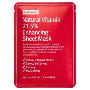 De la Wishtrend – Mască facială cu vitamine naturale 21,5% 23 ml