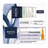 Phyto Phytophanère Trattamento reattivo contro la caduta dei capelli 12 x 5 ml + Shampoo volumizzante in omaggio 100 ml