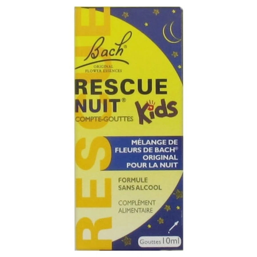Gotas «Rescue Bach Kids Night», 10 ml