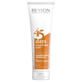 Revlon Professional 45 Days Revlonissimo shampoo en conditioner voor koperkleurig haar, 275 ml