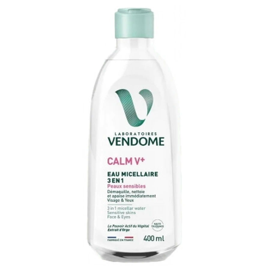 Laboratoires Vendôme Calm V+ Agua micelar 3 en 1, 400 ml