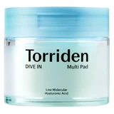Torriden Dive In Multi Pad: Straffung und Beruhigung mit Hyaluronsäure, 80 Pads