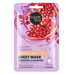 Organic Shop Morning Shot Anti-Dark Spot & Radiance Sheet Mask