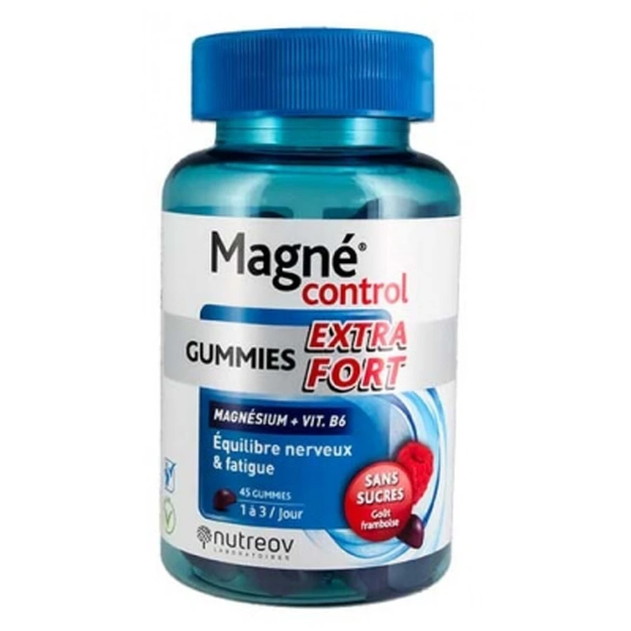 Nutreov Magne Control Extra Strong 45 Gummibärchen