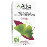 Arkopharma Arkogélules Ginkgo ecológico, 45 cápsulas