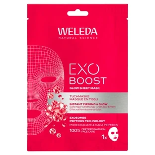 Weleda Exo Boost Glow Sheet Mask 20 ml