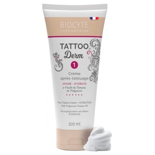 Biocyte Tattoo Derm 1 Crème Après Tatouage Apaise et Hydrate 100 ml
