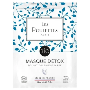 Mascarilla detox orgánica de Les Poulettes Paris, 18 ml