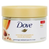 Exfoliante corporal Dove Moderate con almendras trituradas y manteca de mango, 298 g
