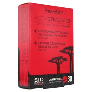 S.I.D Nutrition PreventLife ActivCirculation 30 comprimate