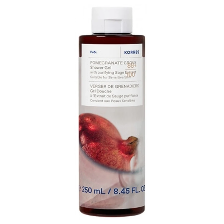 Gel de ducha «Pomegranate Orchard» de Korres, 250 ml
