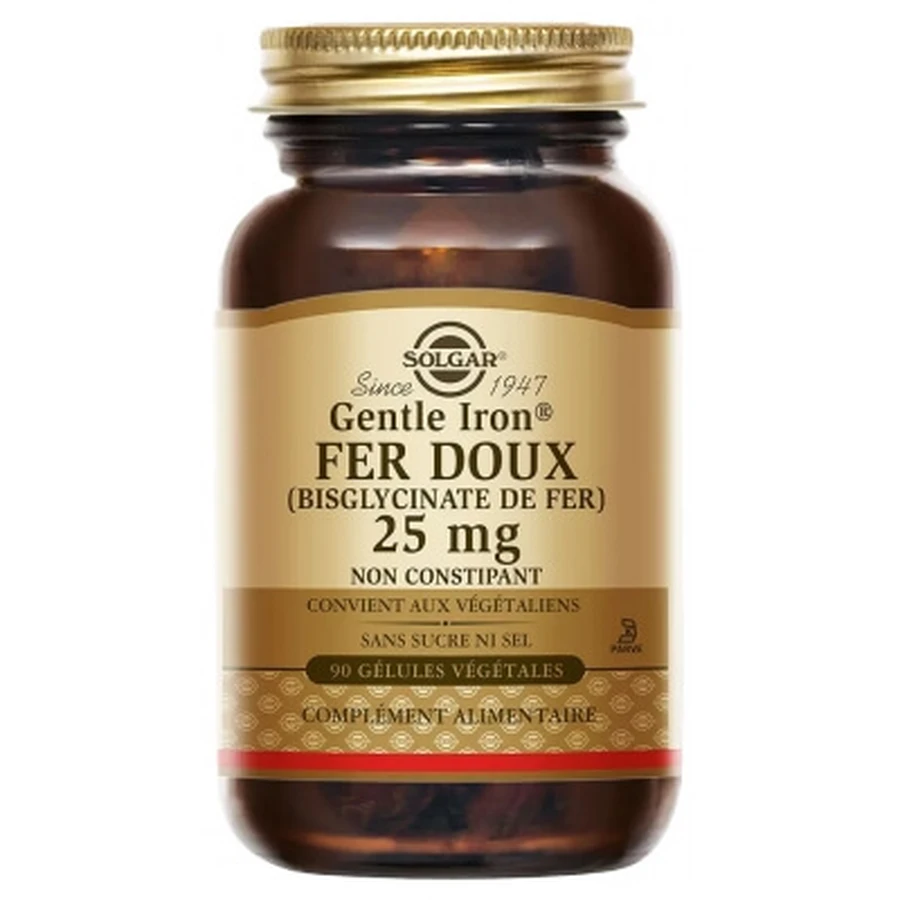Solgar Fier ușor 25 mg 90 capsule vegetale