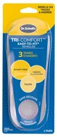 Tălpi Scholl Tri-Comfort Easy-to-Fit pentru femei, 1 pereche