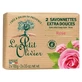 Le Petit Olivier Săpunuri extra delicate cu trandafir 2 x 100 g