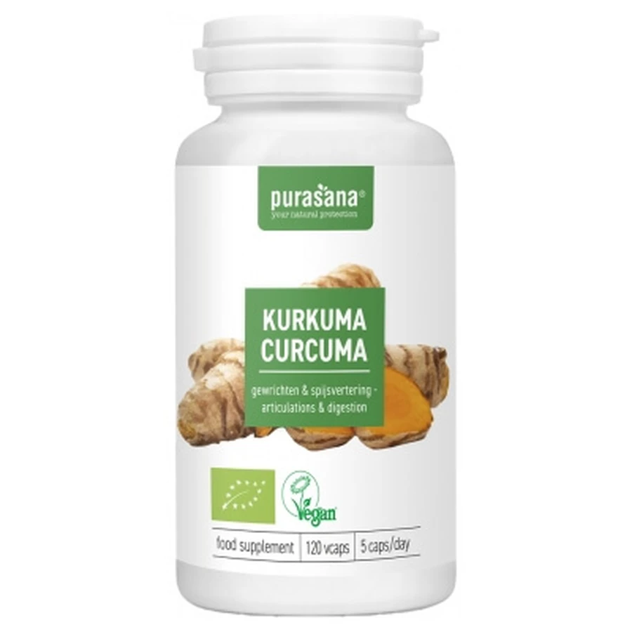 Purasana Bio-Kurkuma, 120 Kapseln