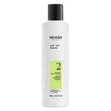 Nioxin System 2 Shampoo voor ernstige haaruitval, natuurlijk haar, 300 ml