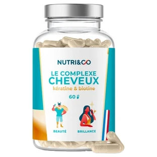 Nutri&Co Complexul pentru păr, 60 de capsule