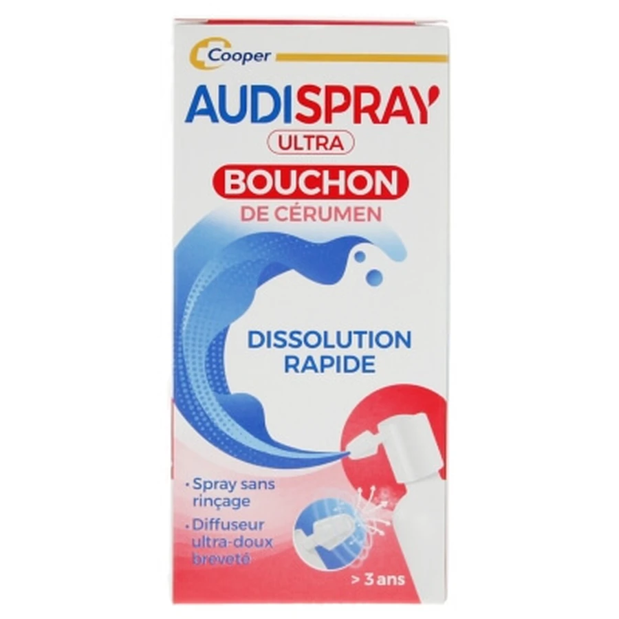 Audispray Ultra Ohrenschmalz-Entferner 20 ml