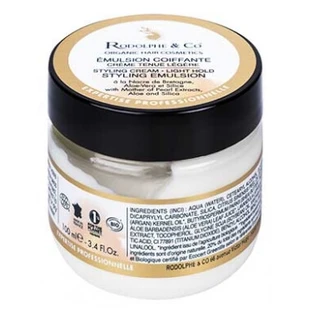 Rodolphe & Co Bio-Stylingcreme-Emulsion mit leichtem Halt, 100 ml
