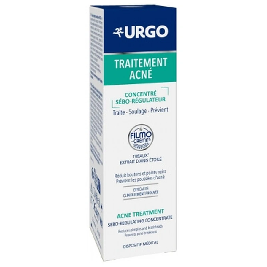 Urgo Acnebehandeling: Talgregulerend concentraat, 30 ml