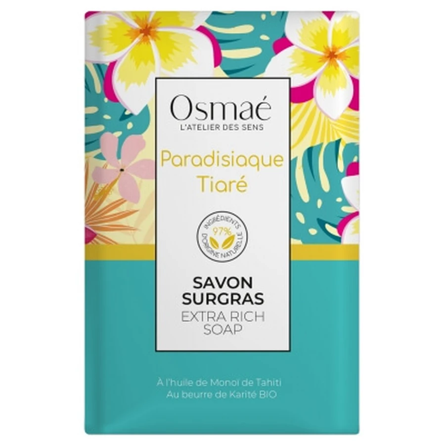 Osmaé Savon Surgras Paradisiaque Tiaré 200 g