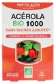 Phyto-Actif Acerola 1000, Bio, ohne Zuckerzusatz, 24 Tabletten