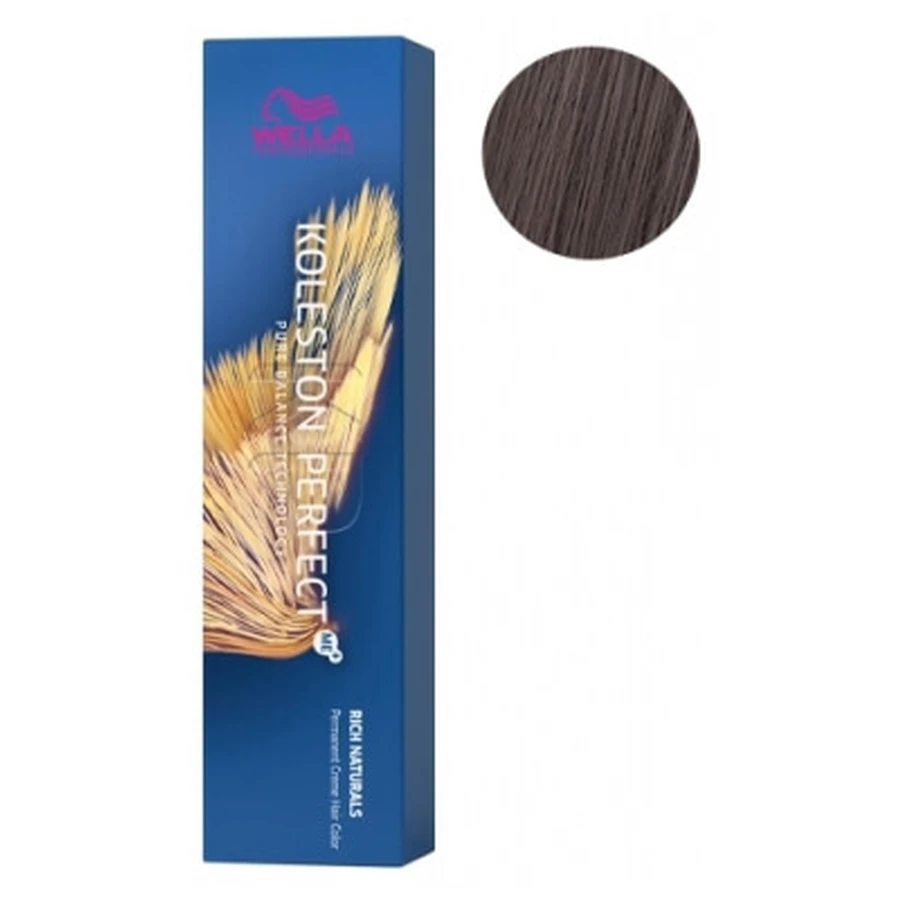 Farba do włosów Wella Koleston Perfect ME+ 5/18 Jasny popielaty brąz z perłowym odcieniem: ceny i cechy